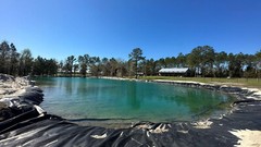 Pond liner 100×80 Strong,HDRPE 40 year Durability,Commercial grade for Fish pond