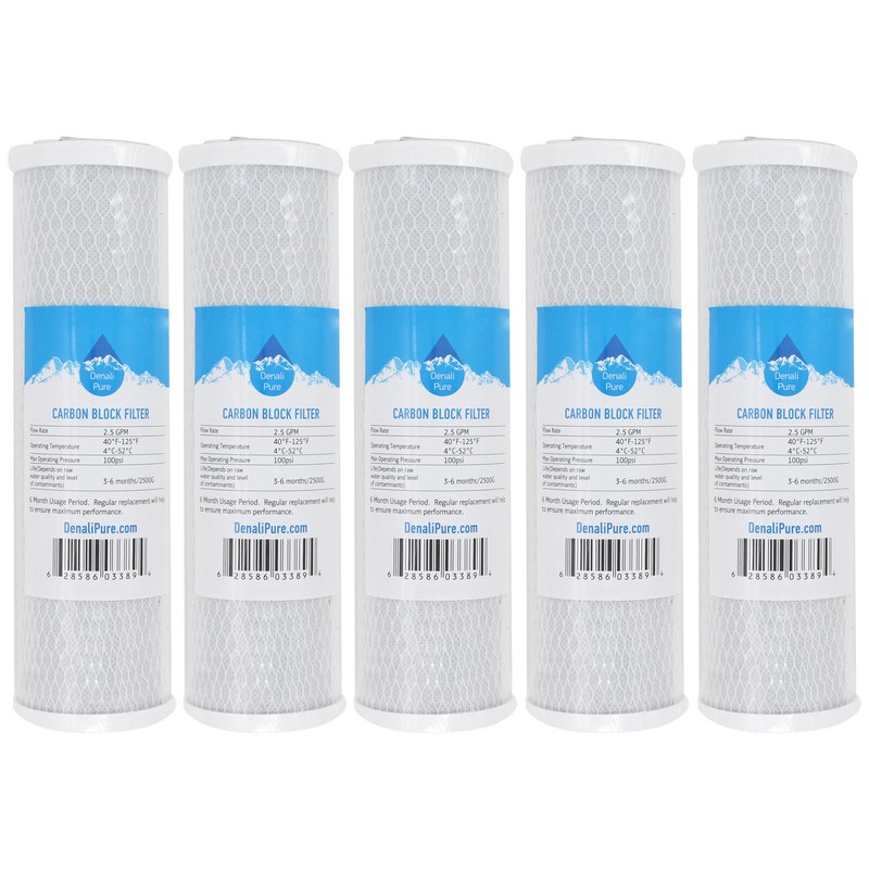 5X Activated Carbon Block Filter for OmniFIlter CBF3