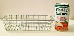 Small Wire Storage Baskets for Crafts Flatware Office Supplies & More 9 x 3 x 2
