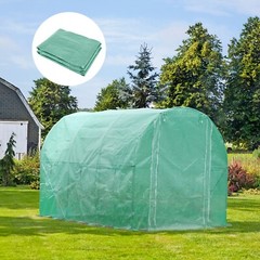 Aoodor 10x7x7FT Greenhouse Replacement Cover Outdoor Walk-in Tunnel (Only Cover)