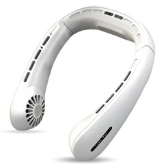 AZZARUS Portable Neck Fan 360° Cooling Bladeless Personal Fan Headphone Design
