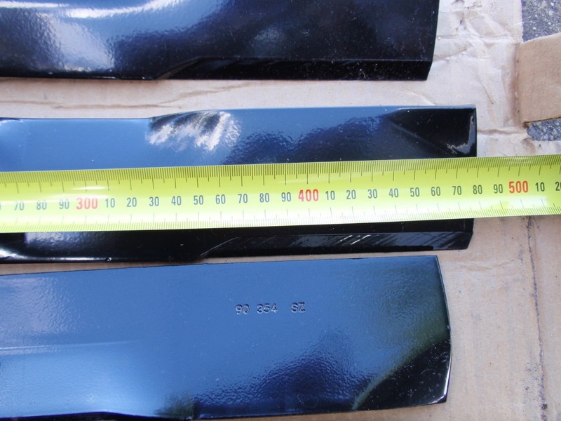 4 X Oregon 90-354 Cutting Blades for John Deer Lawn mower-M143520 model(480mm) gallery