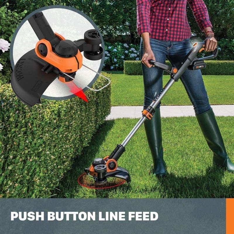 WG163 WORX GT 3.0 20V PowerShare 12" Cordless String Trimmer & Edger gallery