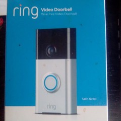 Ring 8VR1S5-SEN0 Wireless Video Doorbell – Satin Nickel