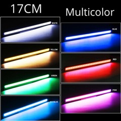 6~24 PACKS 12V LED Strip DRL Daytime Running Lights Fog COB Car Lamp Waterproof