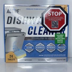 Washing Machine And Dishwasher Cleaning Tablets Bundle – Includes 12 Months