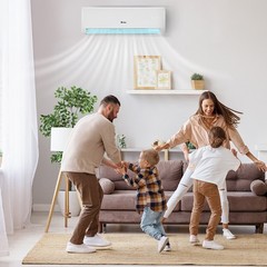 11500 BTU Mini Split Air Conditioner Heat Pump System Wifi Up to 550 Sq. Ft 115V