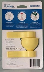 Smart Funnel By Cumberland Concepts Yellow Multi-Purpose House Funnel – NEW