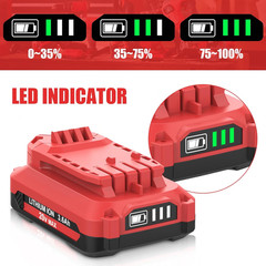 2PACK For Craftsman 20Volt 4.0Ah Lithium-ion Battery CMCB204 CMCB202 CMCB201 NEW