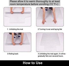 Office Chair Mat Computer Desk Chair Mat for Carpet Floor w/Extended Lip 36″x48”