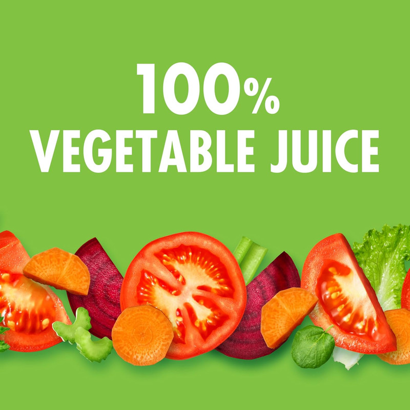 V8 Low Sodium Spicy Hot Vegetable Juice 46 oz Bottles – 6 Pack gallery