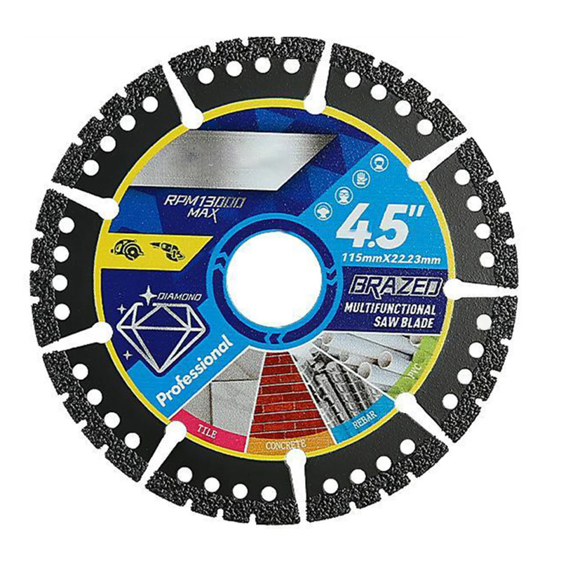 3pcs Diamond Multi-Purpose Saw Blades,4.5 Inch Heavy Duty Diamond Cutting Blades