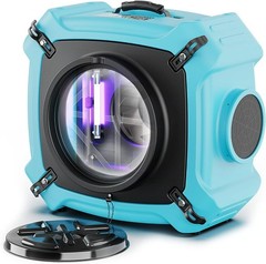 ALORAIR PureAiro HEPA Max 870 Air Scrubber 550 CFM UV-C Blue