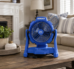 [BIG SALE] Kobalt 7-in High Velocity Indoor/Outdoor Misting Jobsite Fan