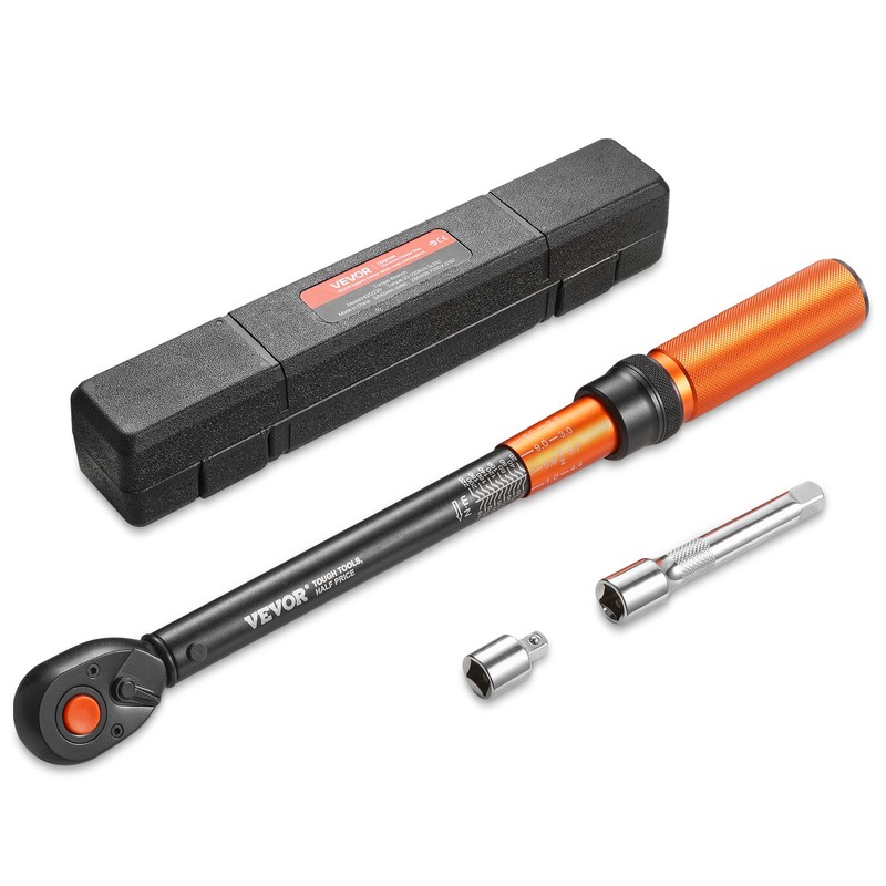 VEVOR Torque Wrench Drive Click Torque Wrench 14.8-162.4 lbf-ft / 20-220 N.m