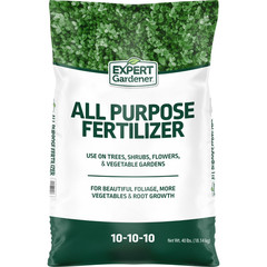 Expert Gardener All Purpose Plant Food Fertilizer 10-10-10 Formula 40 lb Bag New