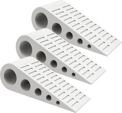 1.9 Inches Heavy Duty Door Stopper, 3 Pack Rubber Door Stop, Door Stoppers for B