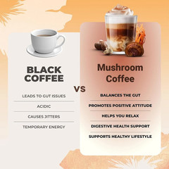 2x Ryze Mushroom Coffee 30 SERVINGS Instant Coffee FREE Shipping