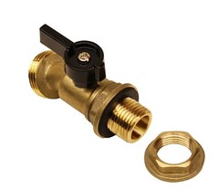 RAINPAL RBS005 Bucket/Container/Rain Barrel Brass Spigot/Ball Valve LF Compliant