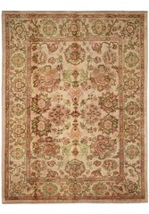 8.3 x 10.7 Chobi Peshawar Zigler Rug Hand-Knotted In Pakistan #F-4325