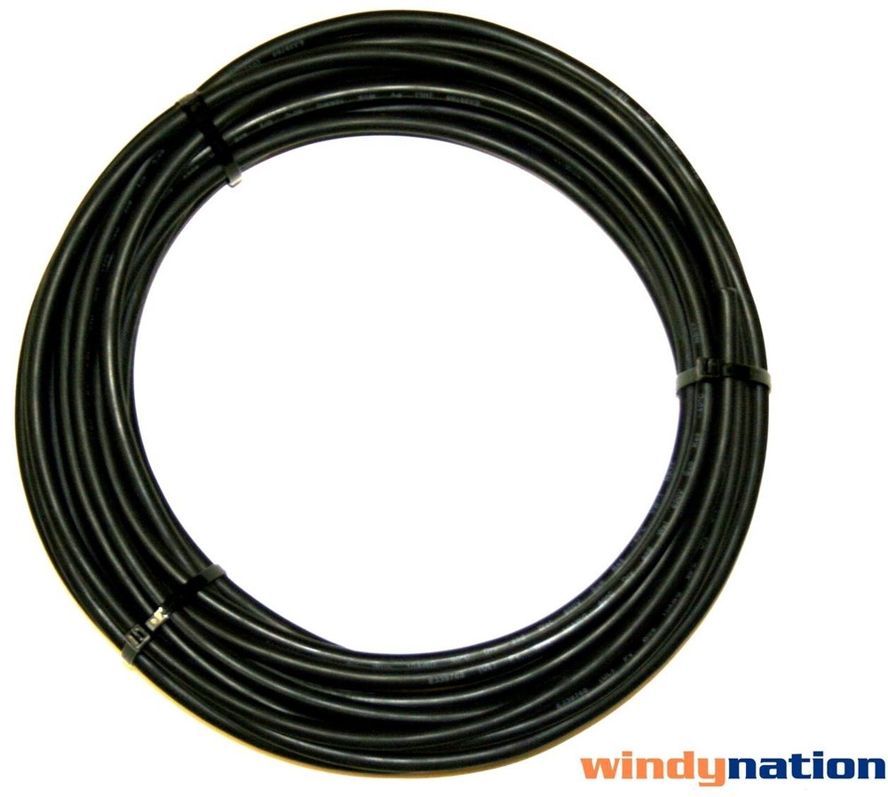 10 AWG 10 Gauge Solar Panel Extension Cable PV Wire 25 ft to 300 ft RV Boat