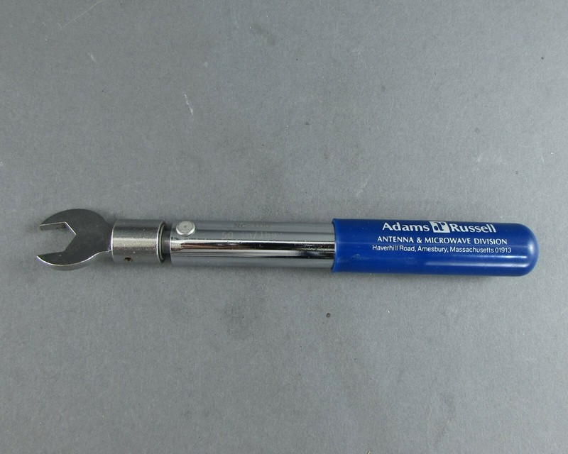 Adams Russell NC-100 Electronic Connectors 1/2″ Torque Wrench 5120-01-456-2724