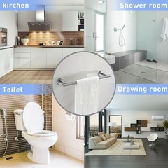 10 PCS Brushed Nickel Bathroom Hardware Towel Bar Set Bathroom Accessories Set