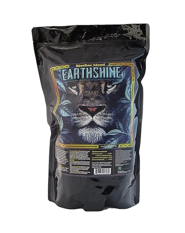 Earthshine Biochar Blend Soil Amendment 5 lbs by GreenGro Biologicals