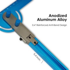 Adjustable Dual Nut Locking Stair Tread Template Tool Jig Stair Gauge Measuring