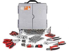 CARTMAN 205 Piece Ratchet Wrench and Socket Tool Set,1/4″ & 3/8″ & 1/2″