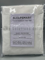 Pottery Barn Sleepsmart Temperature Regulating Duvet Insert Protector King B1077