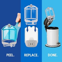 NEW 8 Count Pack Flying Insect Bug Trap Refill Cartridge Compatible with Zevo