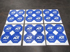 NEW LOT ADT Security Stickers 24 Decals Home Protection Window Decals camera 6