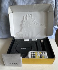 Zokea Dinosaur Night Light 3D Table Desk Lamp 7” NIB Remote 7 Colors Smart Touch