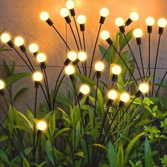 Outdoor Lights Decorative Waterproof Lights 8 LED Bulb Firefly Light 800mAh 2024