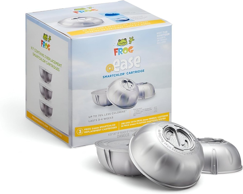 FROG @Ease Replacement SmartChlor Cartridge – 3 Pack