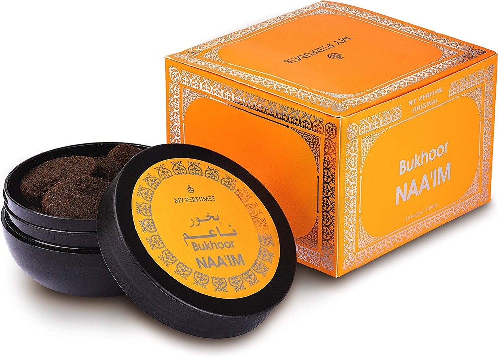 Bakhoor Naaim Incense Arabian Bukhoor – 100 Gram 10 Tablets