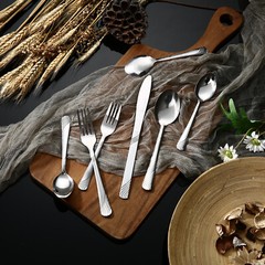 48Pcs Silverware Set for 8 Stainless Steel Flatware set Cutlery Utensil Kitchen