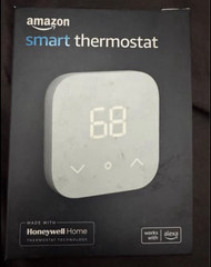Amazon Smart Thermostat Wi‑Fi App Control White Programmable 24V Works w/ Alexa