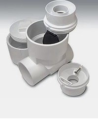Clean Check Backwater Valve,Slip Connection,4″ Pipe 97034 Clean Check 97034