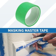 1 pc 1.9 Inches x 10.9 Yards Painters Tape Masking Tape No Residue Green