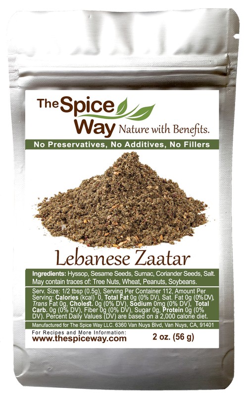 The Spice Way Traditional Lebanese Zaatar