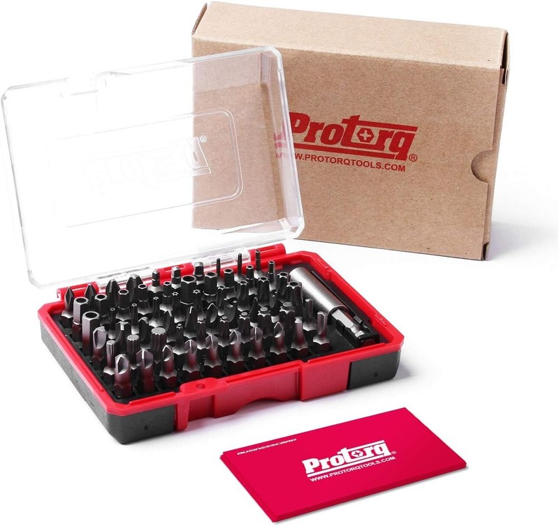 Lightweight and Durable 61-Piece S2 Steel Security Bit Set - Ideal for All Tasks gallery