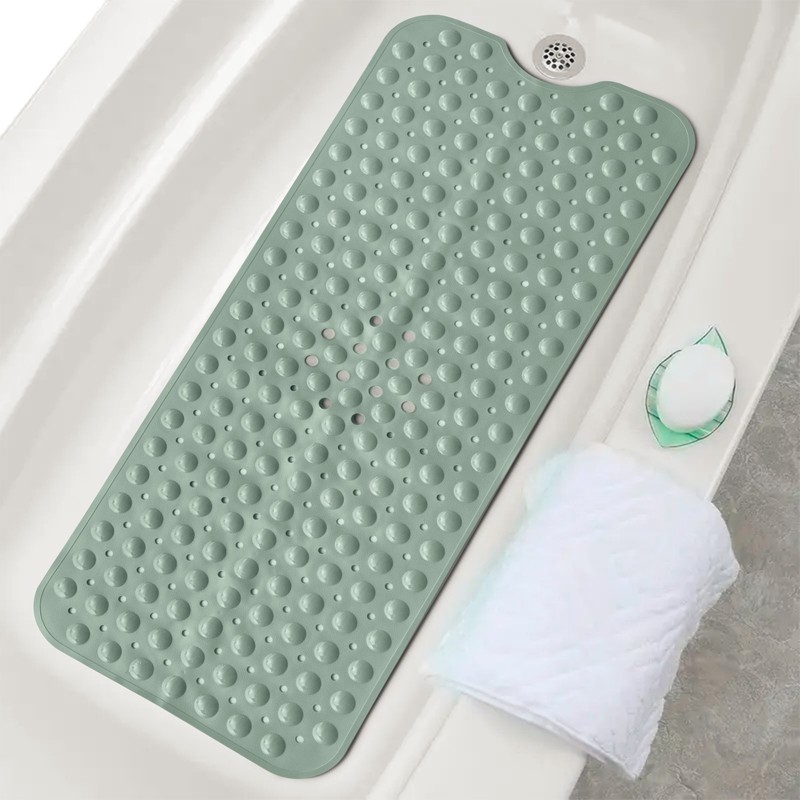Non Slip Bathtub Mats Suction Cups Washable Bathroom Inside Shower Mat Anti Mold gallery