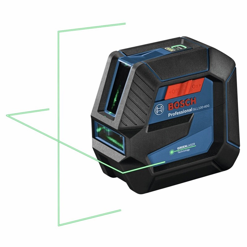 Bosch GLL100-40G-RT Green Self-Leveling Cross-Line Laser Certified Refurbished