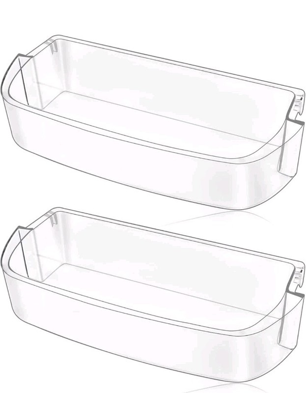[2 PACK] WRS588FIHZ00 WRS571CIDM02 Refrigerator Door Bin Fit Whirlpool W10710203