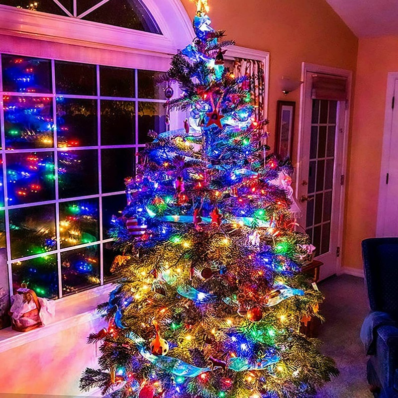Xmas LED Fairy String Lights Party Christmas Tree Waterproof Outdoor Home Decor gallery