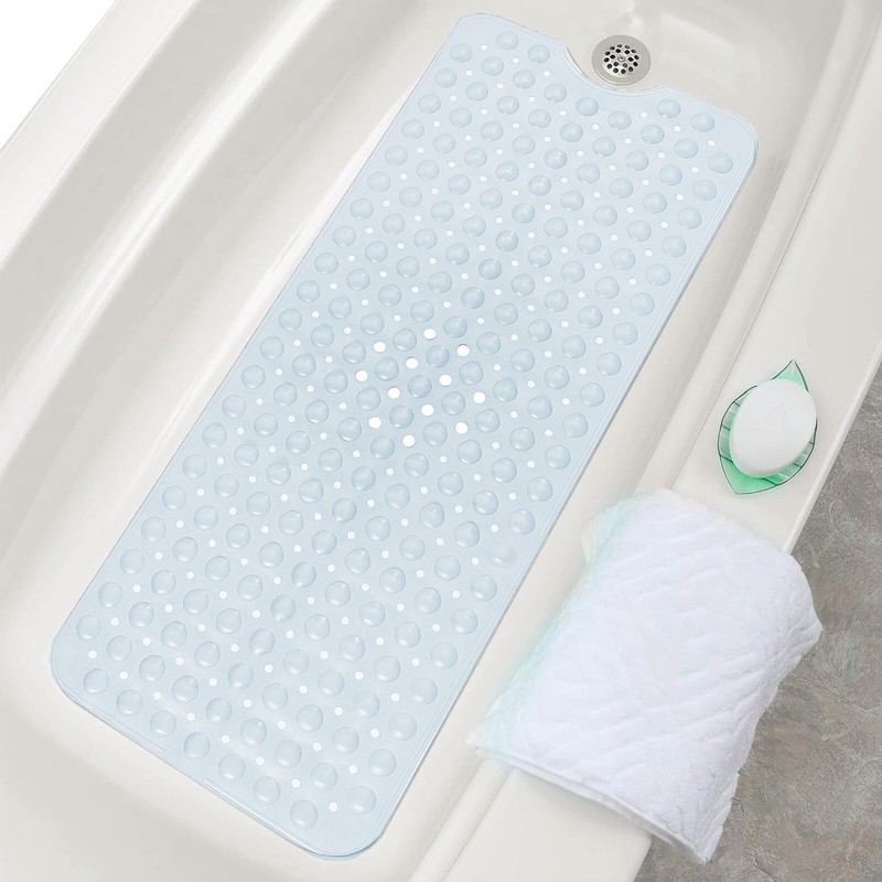 Non Slip Bathtub Mats Suction Cups Washable Bathroom Inside Shower Mat Anti Mold gallery