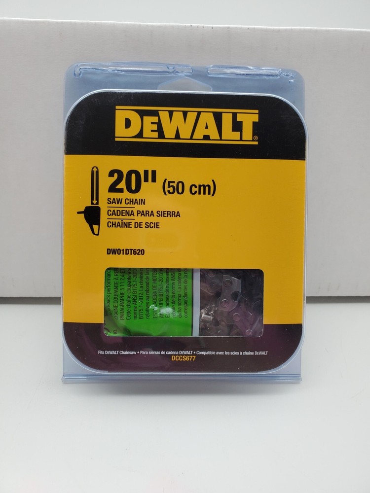 CHAINSAW CHAIN 20 INCH DEWALT 20 in. Chainsaw Chain 68 Drive Link FITS (DCCS677B