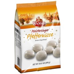 Wicklein Nürnberger glazed gingerbread cookies -Pfeffernusse-300g FREE SHIPPING